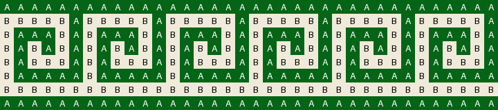 Greek Key Border stitch chart