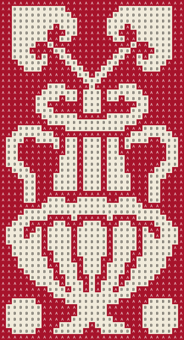 Stylised Urn stitch chart
