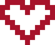 Heart Outline motif