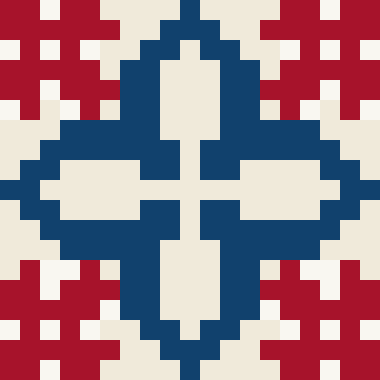 Quatrefoil Medallion motif