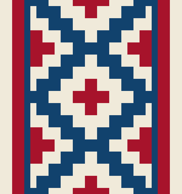 Diamond Chain Border motif