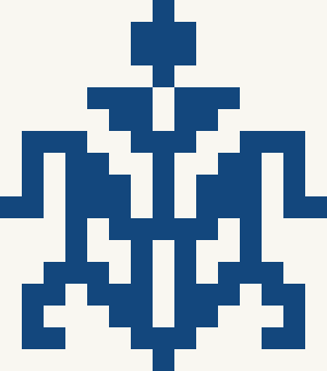 Stylised Beetle motif