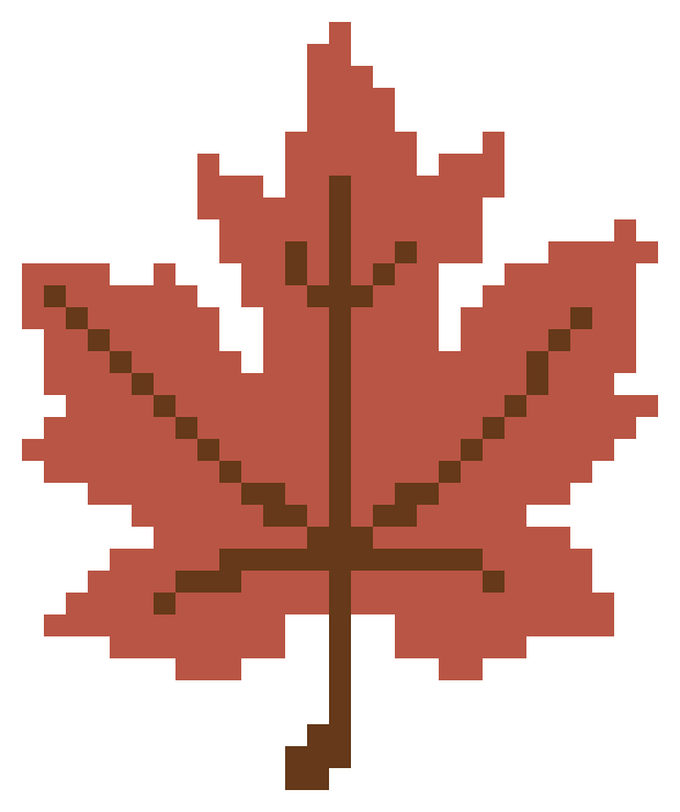 Autumn Maple Leaf motif